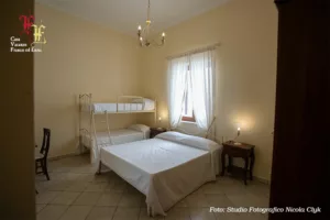Morena Pia Camera quadrupla con letto a castello dell'agriturismo Casa Vacanze Franco ed Enza